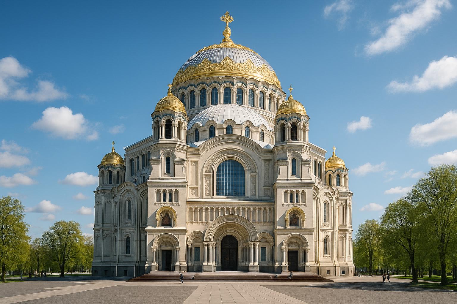 Naval Cathedral of Saint Nicholas in Kronstadt
